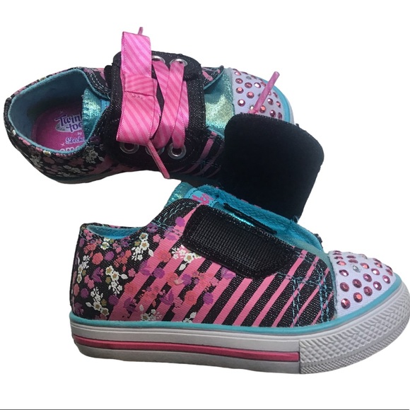 Sketchers Twinkle Toes Light Up Sneakers - Picture 3 of 7